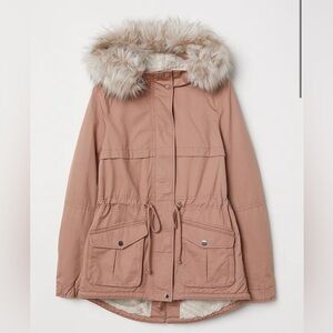 Women’s Divided H&M Faux Shearling-Lined Parka